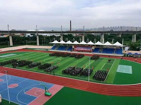 西安高新技师学院环境